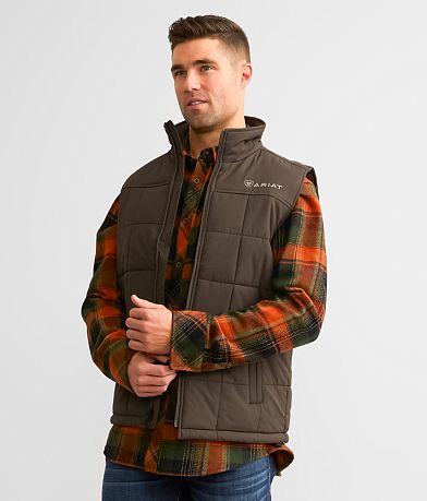 Outpost Makers Canvas Vest - Brown Small, Men's