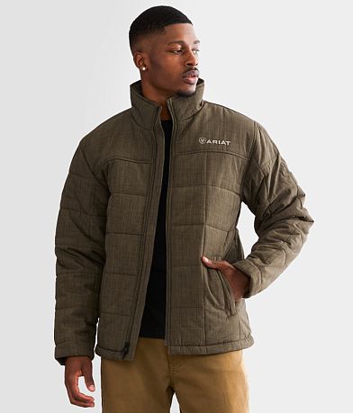 Jack&Jones® Rush Bomber Jacket - Men's Coats/Jackets in Dusky Green