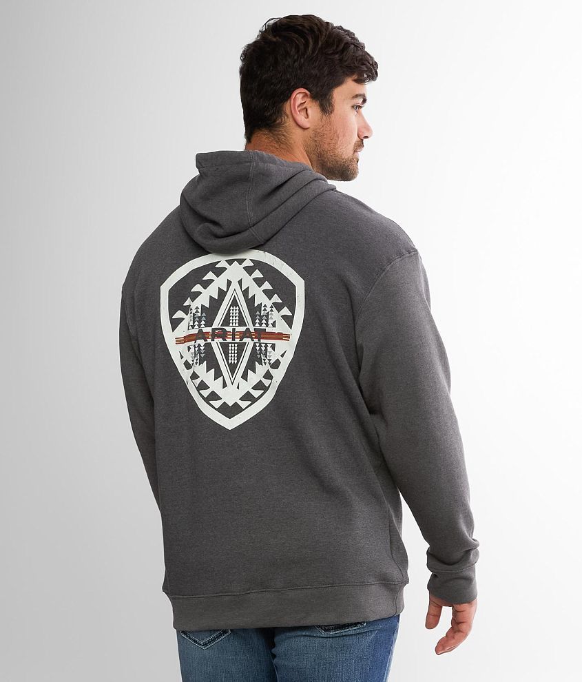 ARIAT Sweat à Capuche Mexico Pour Garçon, Rouge Indpdt Smu, X-Small