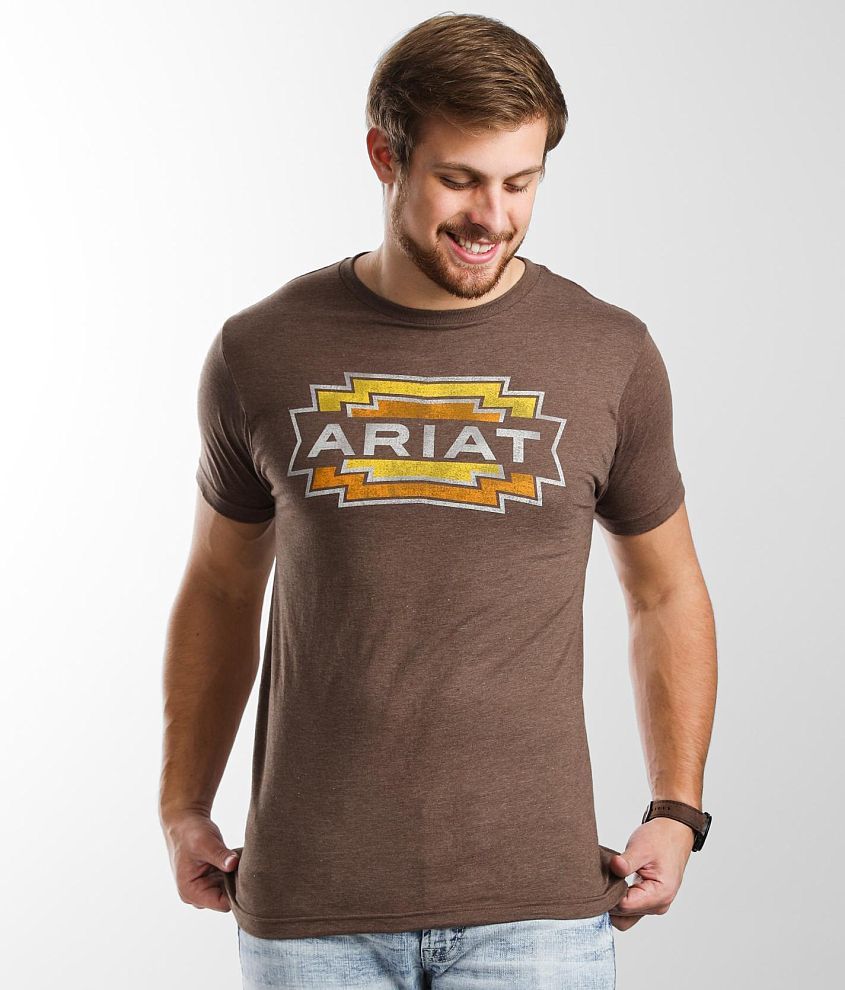 Ariat Arizona T-Shirt - Men's T-Shirts in Brown Heather | Buckle