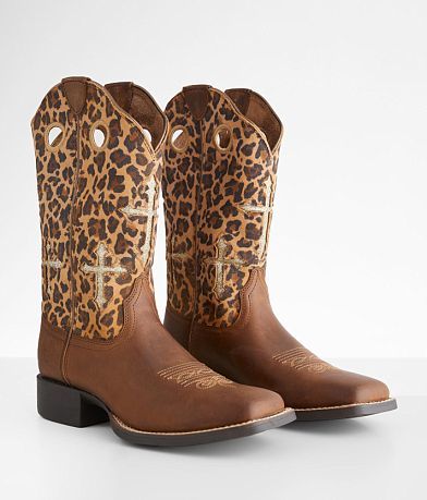 Ariat Round Up Crossroads Leather Western Boot MISC_DETAIL_1