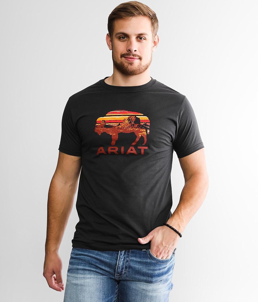 Ariat Bison Valley T-Shirt front view