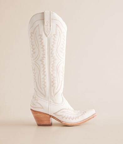 Casanova Blanco Leather Western Boot
