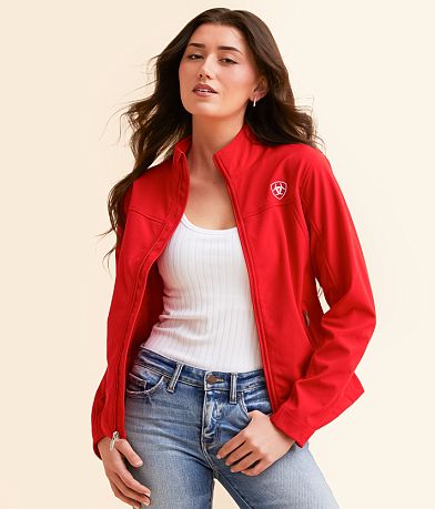 Ariat TEK™ Classic New Team Softshell Jacket front view