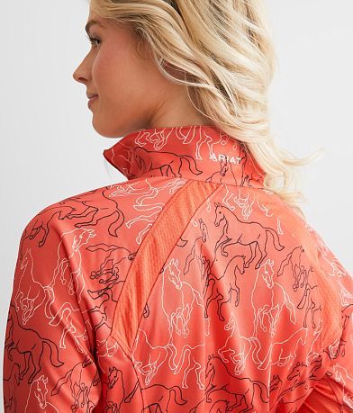 Ariat TEK&#8482; Sunstopper Quarter Zip Pullover misc detail 1 view