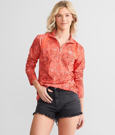 Ariat TEK™ Sunstopper Quarter Zip Pullover front view