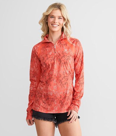 Ariat TEK&#8482; Sunstopper Quarter Zip Pullover full right side view