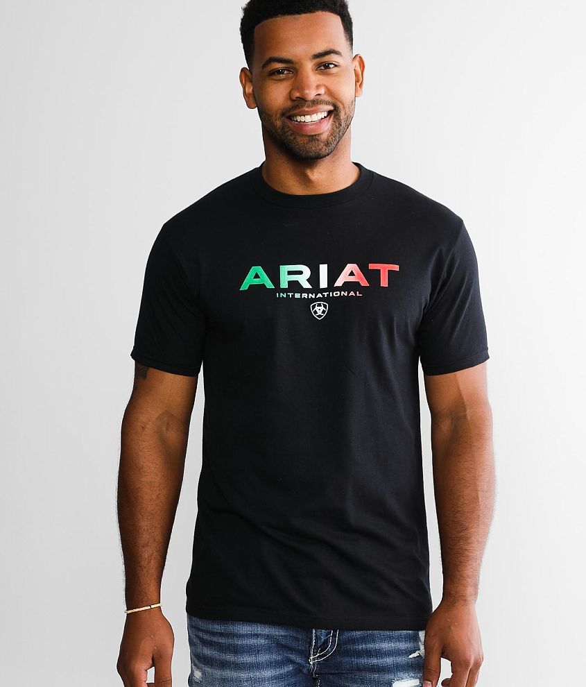 Ariat Mexi Blend T Shirt Men s T Shirts in Black Buckle