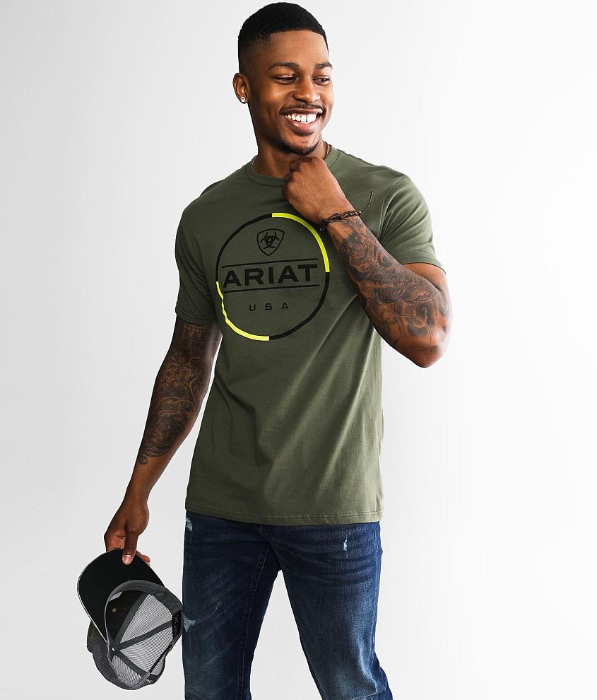 ariat green shirt