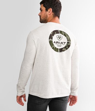 Ariat Camo Ring T-Shirt front view