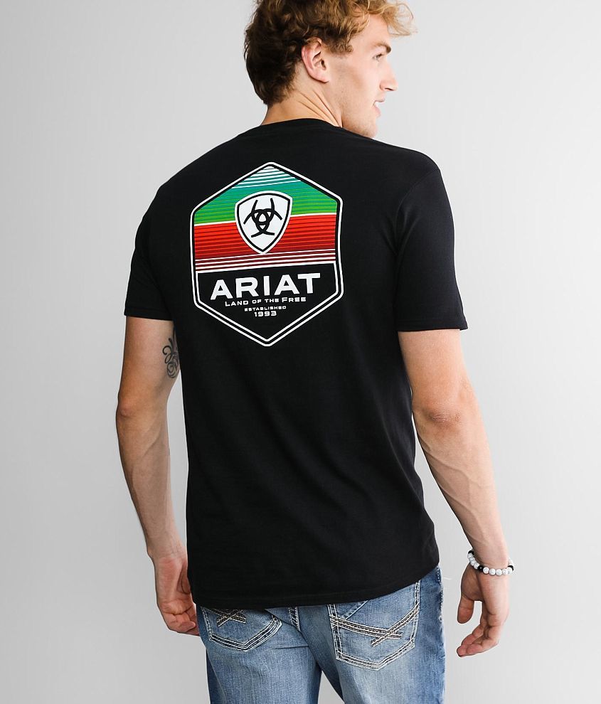 Ariat Yuma Hexagon T-Shirt front view