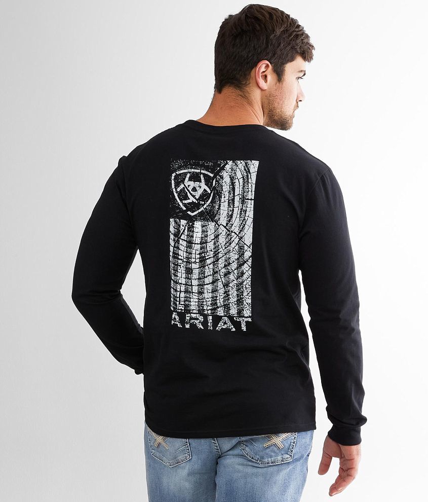 Ariat Crosscut Flag T-Shirt front view