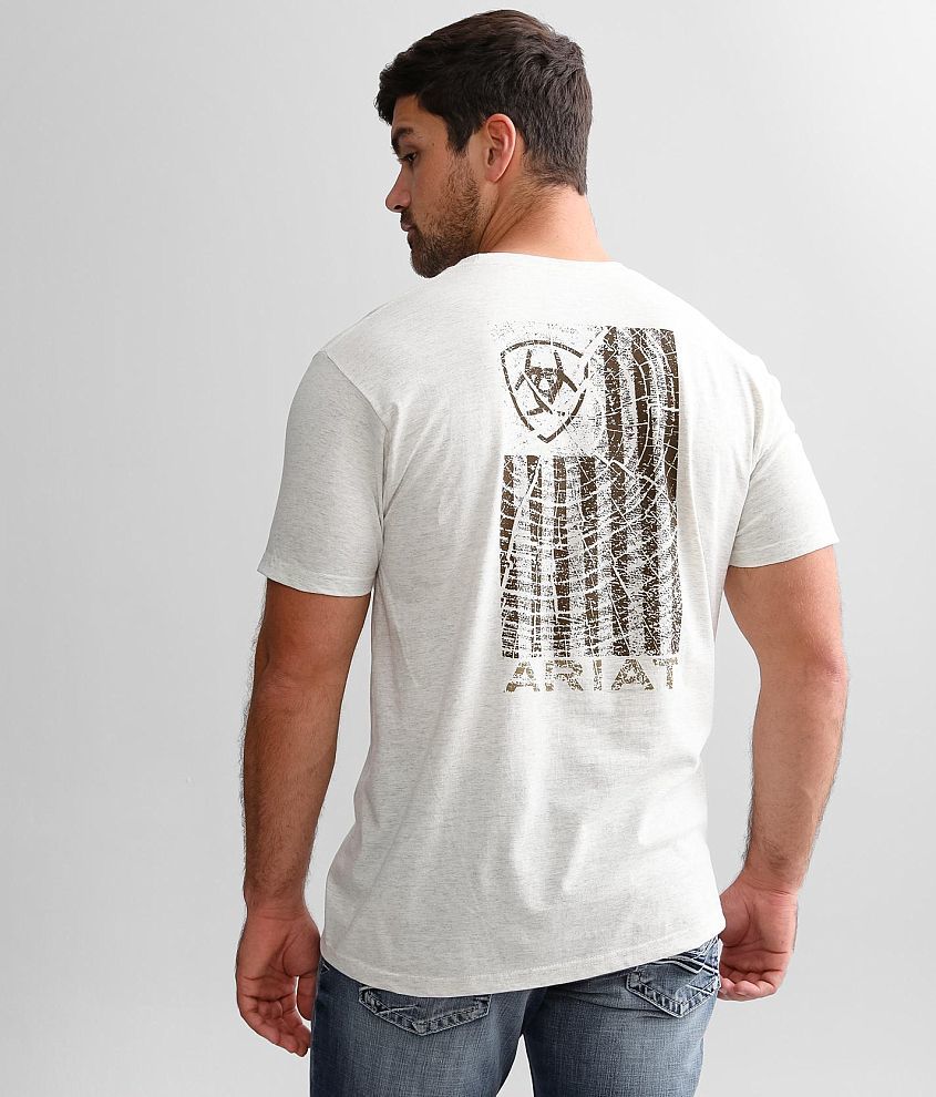 Ariat Crosscut Flag T-Shirt front view