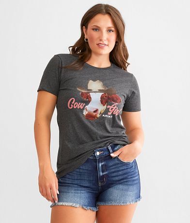 Ariat Cow Girl T-Shirt front view