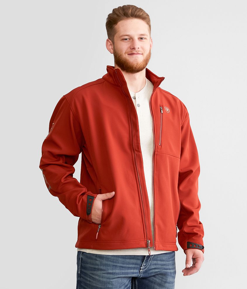 Ariat Logo 2.0 Softshell Jacket - Men's Coats/Jackets in Koa Wood