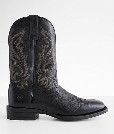 Ariat Slim Zip Ultra Cowboy Leather Boot front view