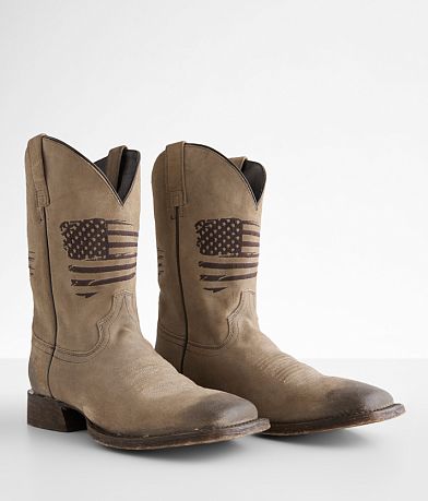 Ariat Circuit Patriot Leather Cowboy Boot misc detail 1 view