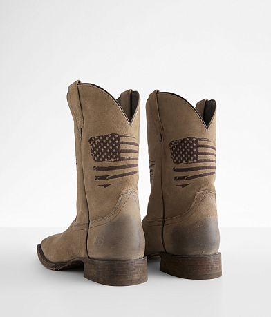 Ariat Circuit Patriot Leather Cowboy Boot misc detail 2 view