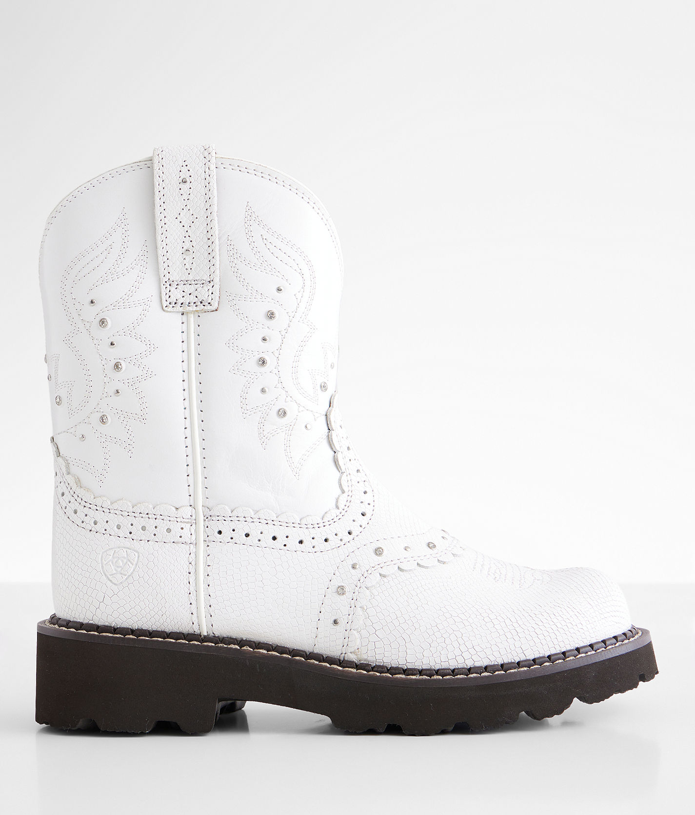 Ariat on sale boots white