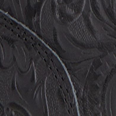 Black Floral Emboss