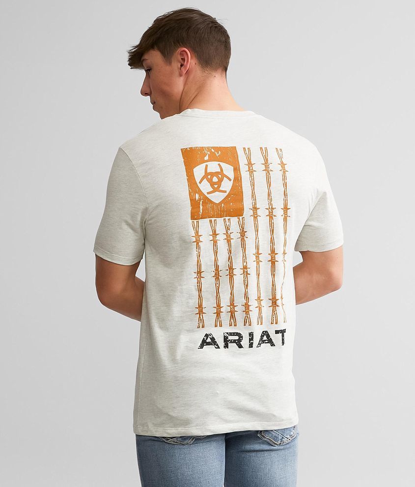 Ariat Barbed USA T-Shirt front view