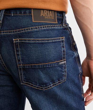 Ariat M4 Relaxed Boot Stretch Jean back pocket view