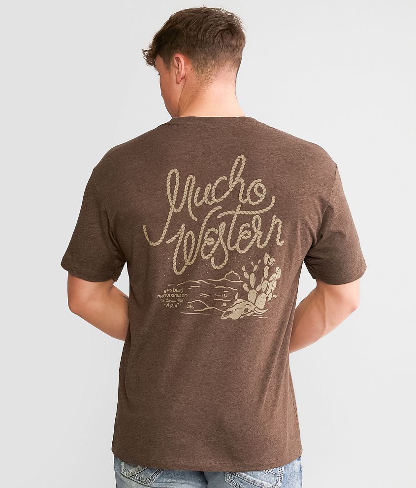 Ariat Sendero Provisions Co. Mucho Western T-Shirt front view