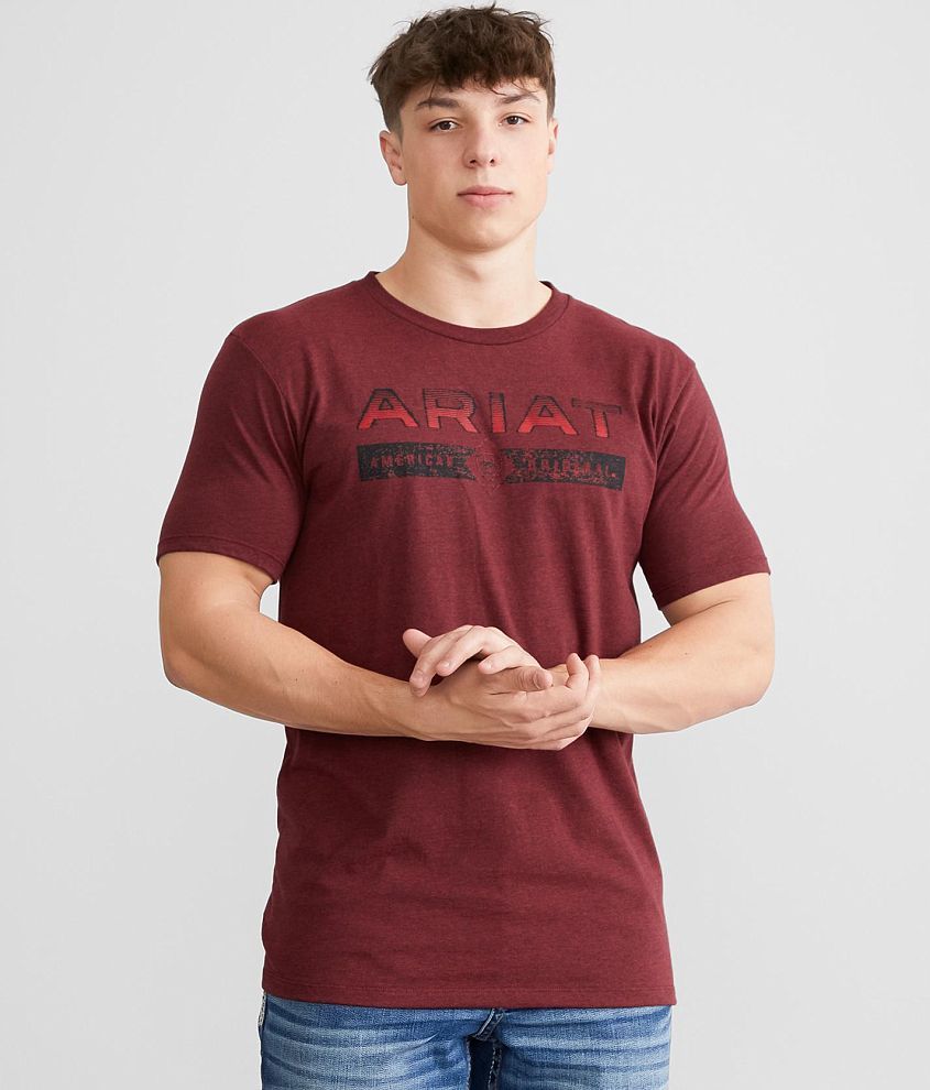 Ariat Branded Wood T-Shirt front view