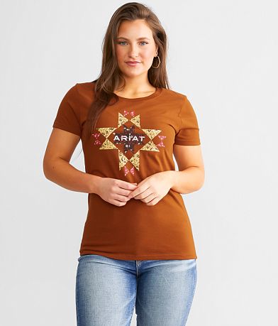 Ariat Quilt T-Shirt front view