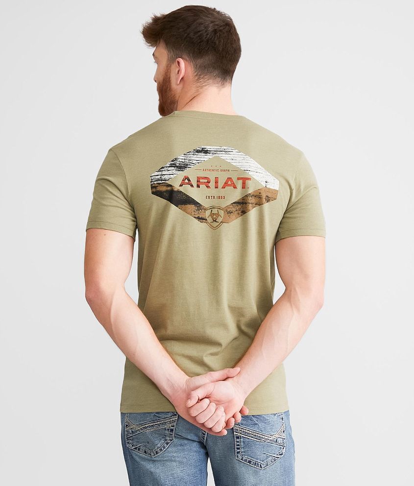 Ariat Wood Hex T-Shirt front view