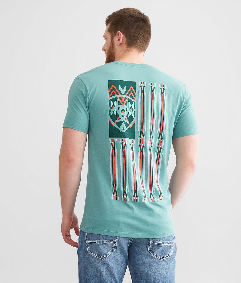 Ariat Aztec Flag T-Shirt front view