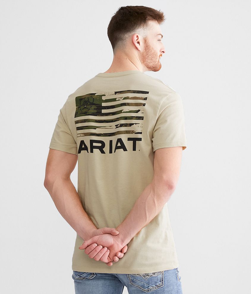 Ariat 730 Wood T-Shirt front view