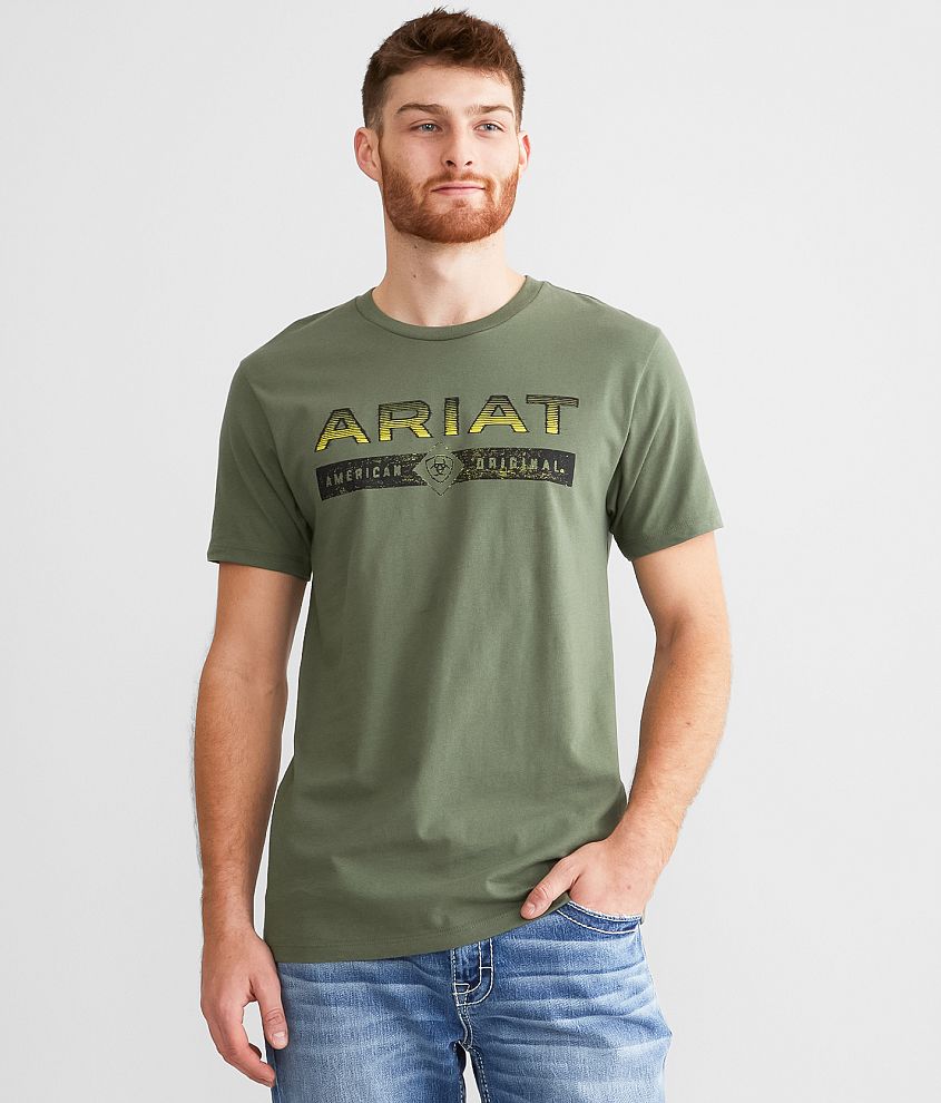 Ariat Branded Wood T-Shirt front view