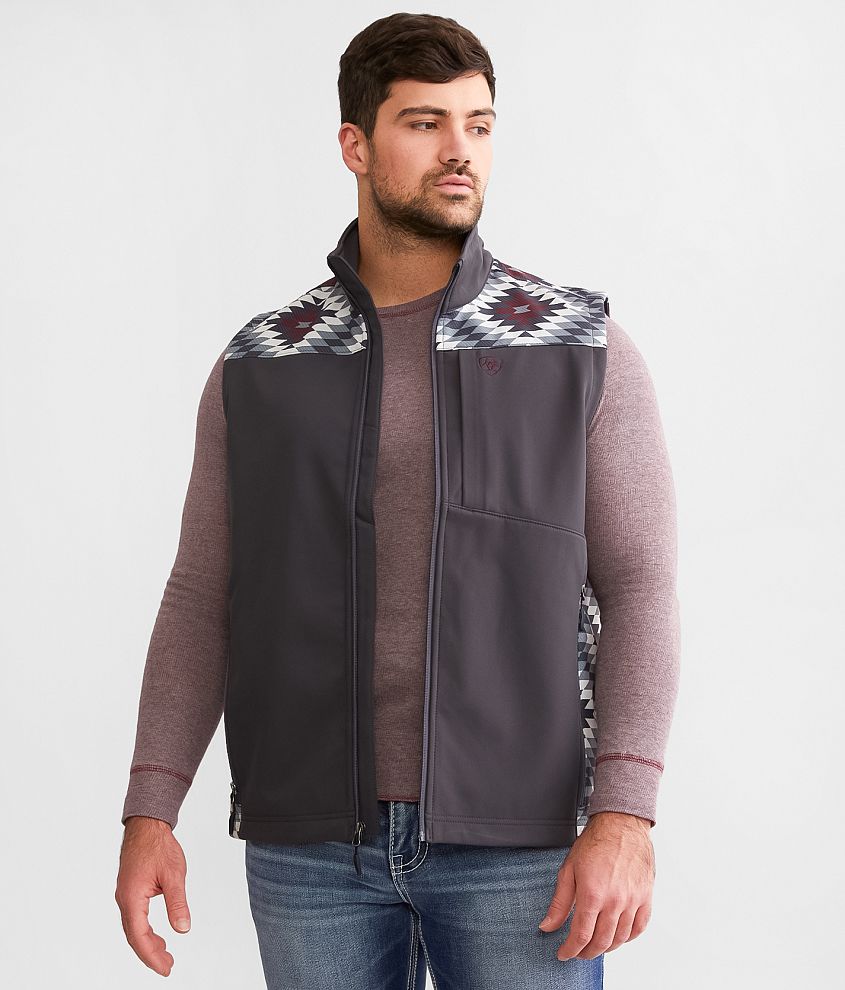 Ariat Vernon 2.0 Softshell Vest - Men's Coats/Jackets in Phantom