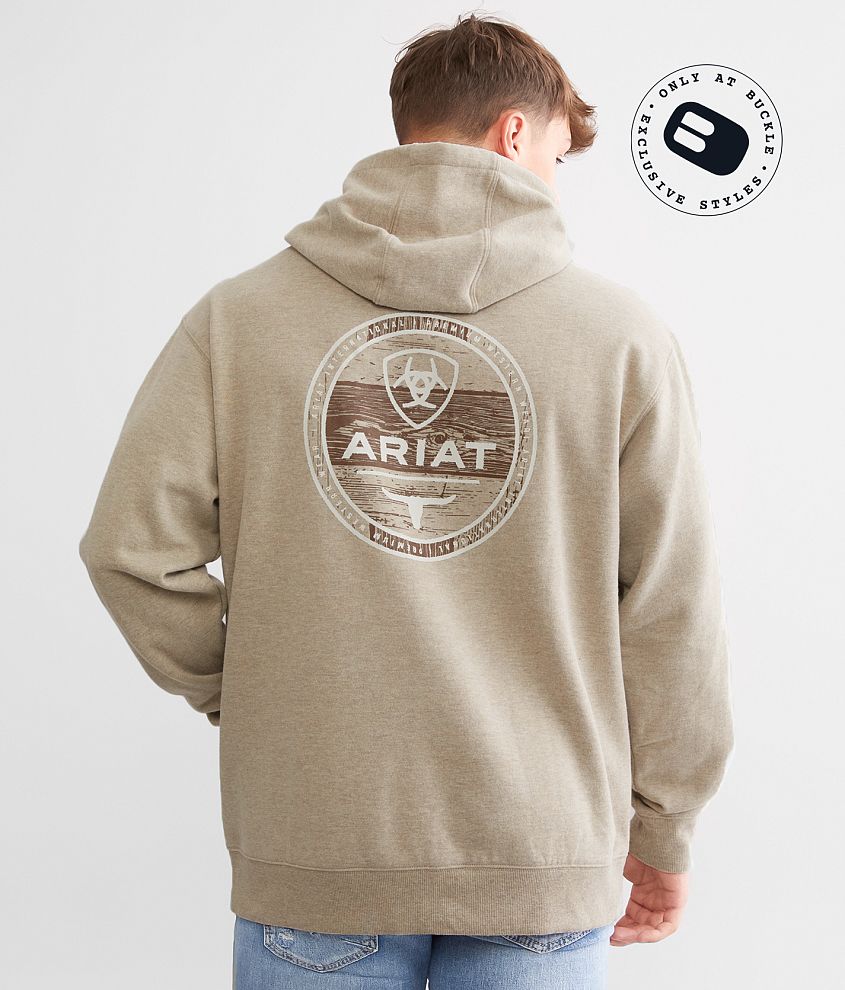 Ariat Crossboard Circle Hooded Sweatshirt front view