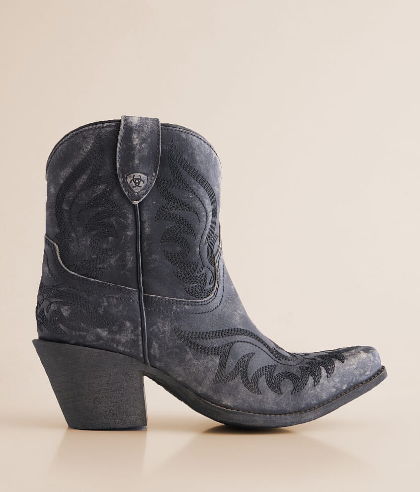 Chandler Leather Western Ankle Boot