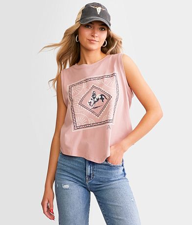 Ariat Tie Me Tank Top front view