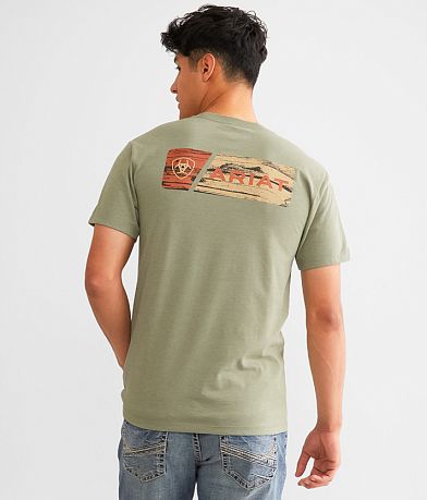 Ariat Split Plank T-Shirt BACK