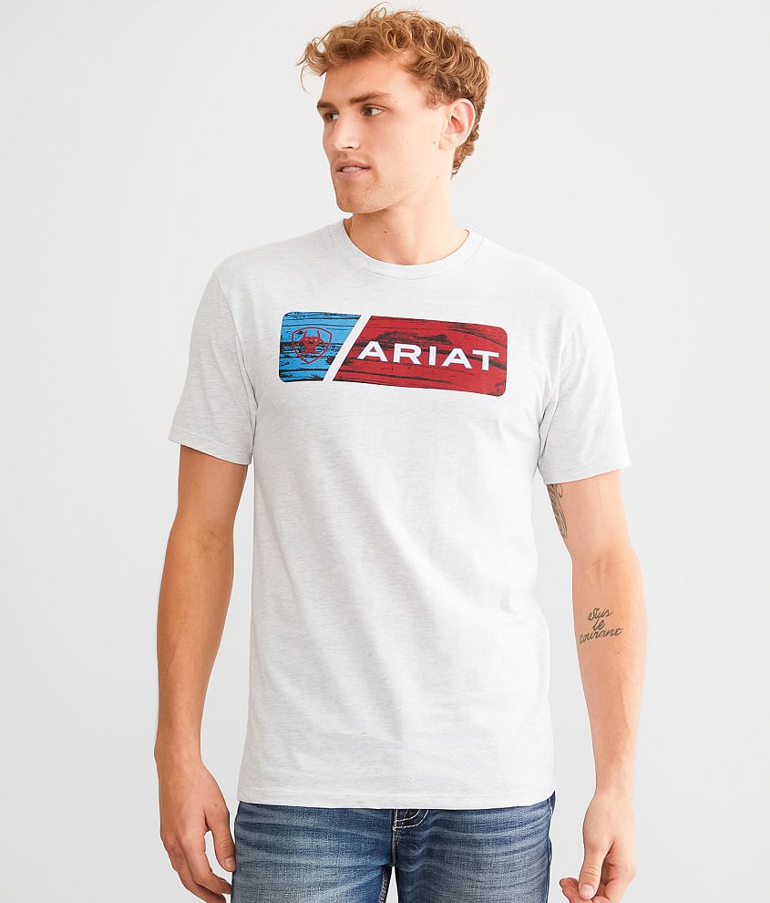 Ariat Split Plank T-Shirt front view