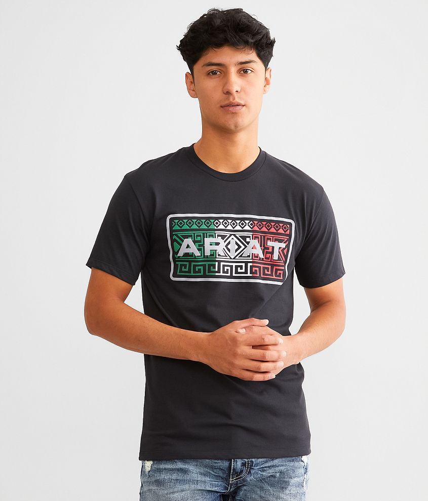 Ariat Carving Lockup T-Shirt front view