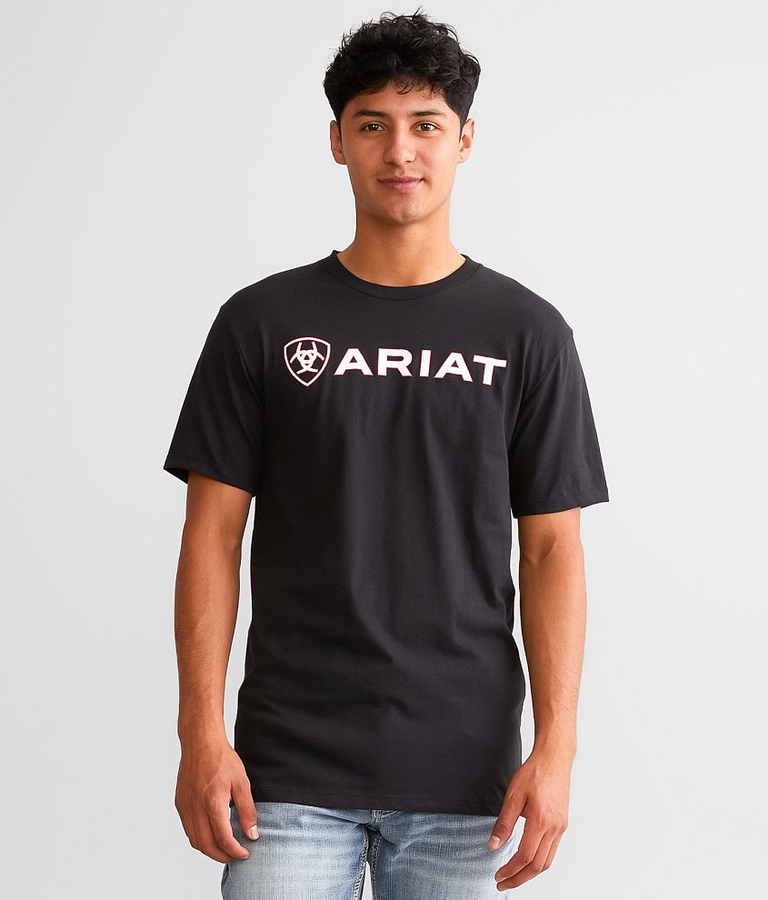 Ariat Offset Lockup T-Shirt front view