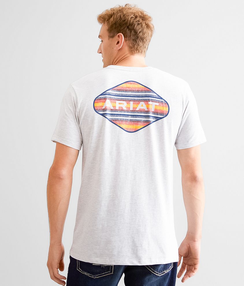 Ariat Sunrise Bar Hex T-Shirt front view