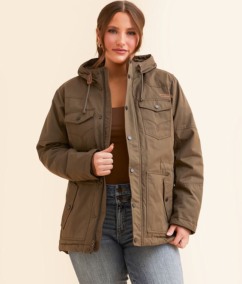 Ariat Grizzly 2.0 Hooded Jacket front view