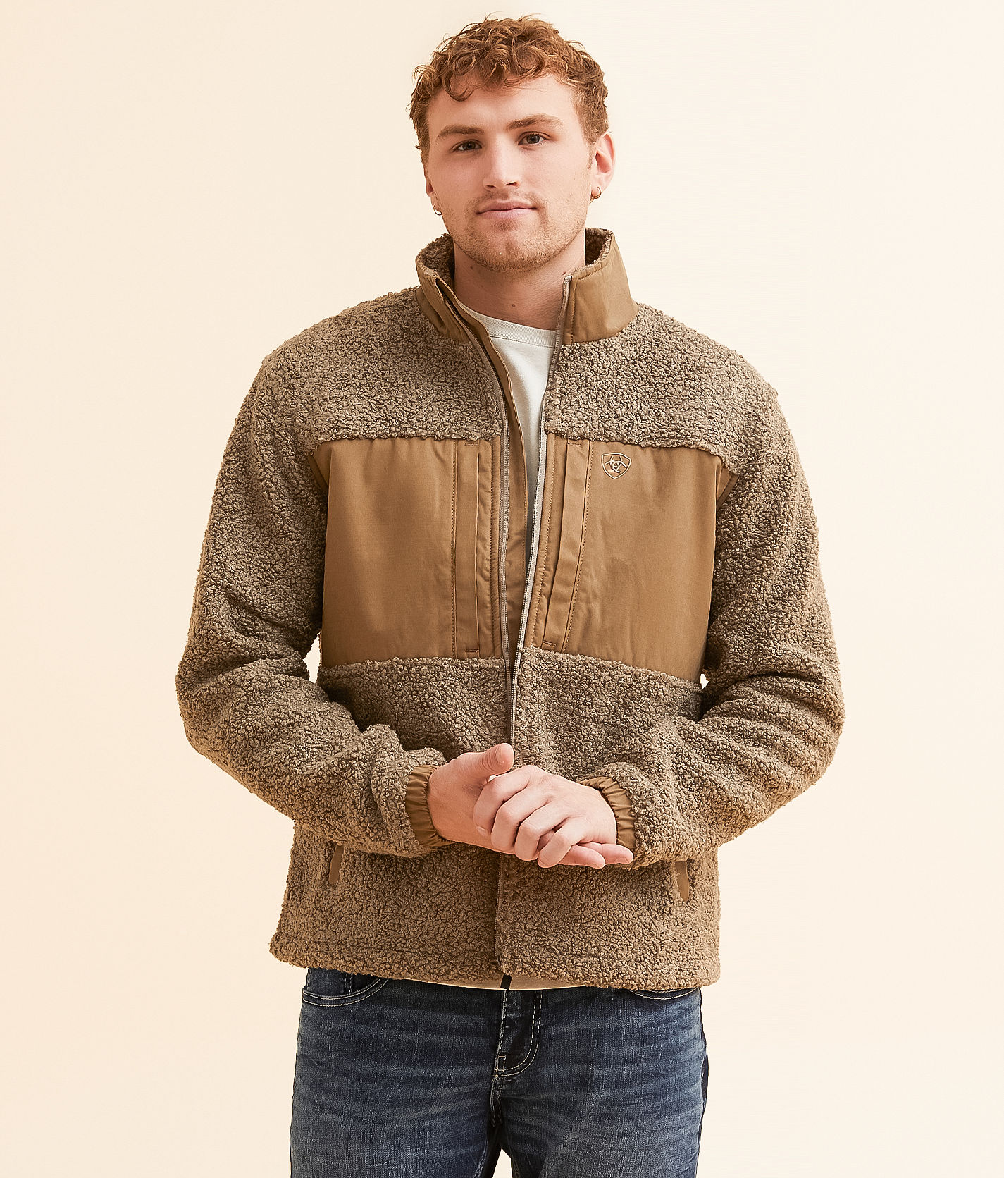 Ariat Odessa Pieced Sherpa Jacket - Men's Coats & Jackets in