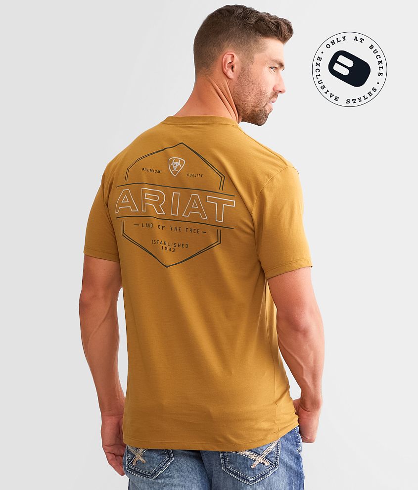 Ariat Line Frame Hex T-Shirt front view