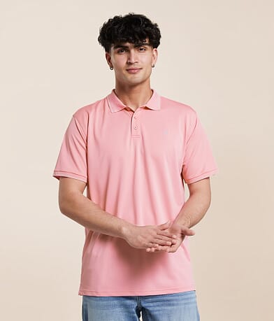 Ariat Logo Fitted ClimateTEK™ Polo front view