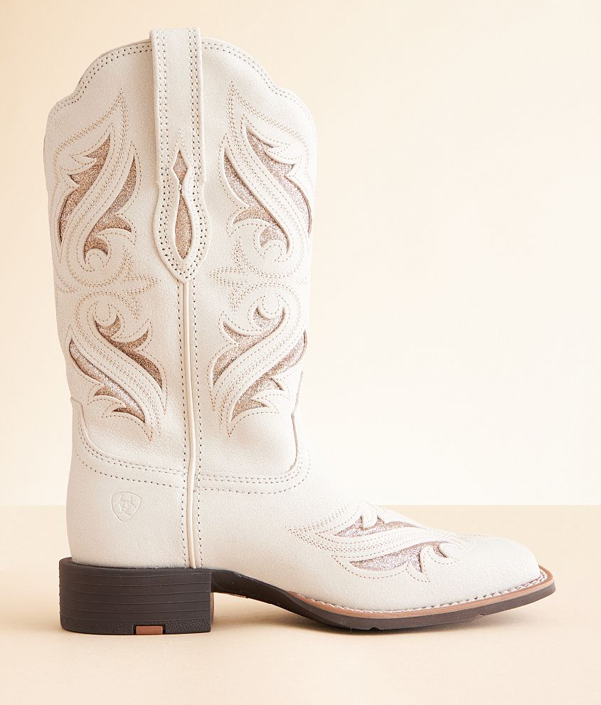 Ariat Round Up Bliss Leather Western Boot front view