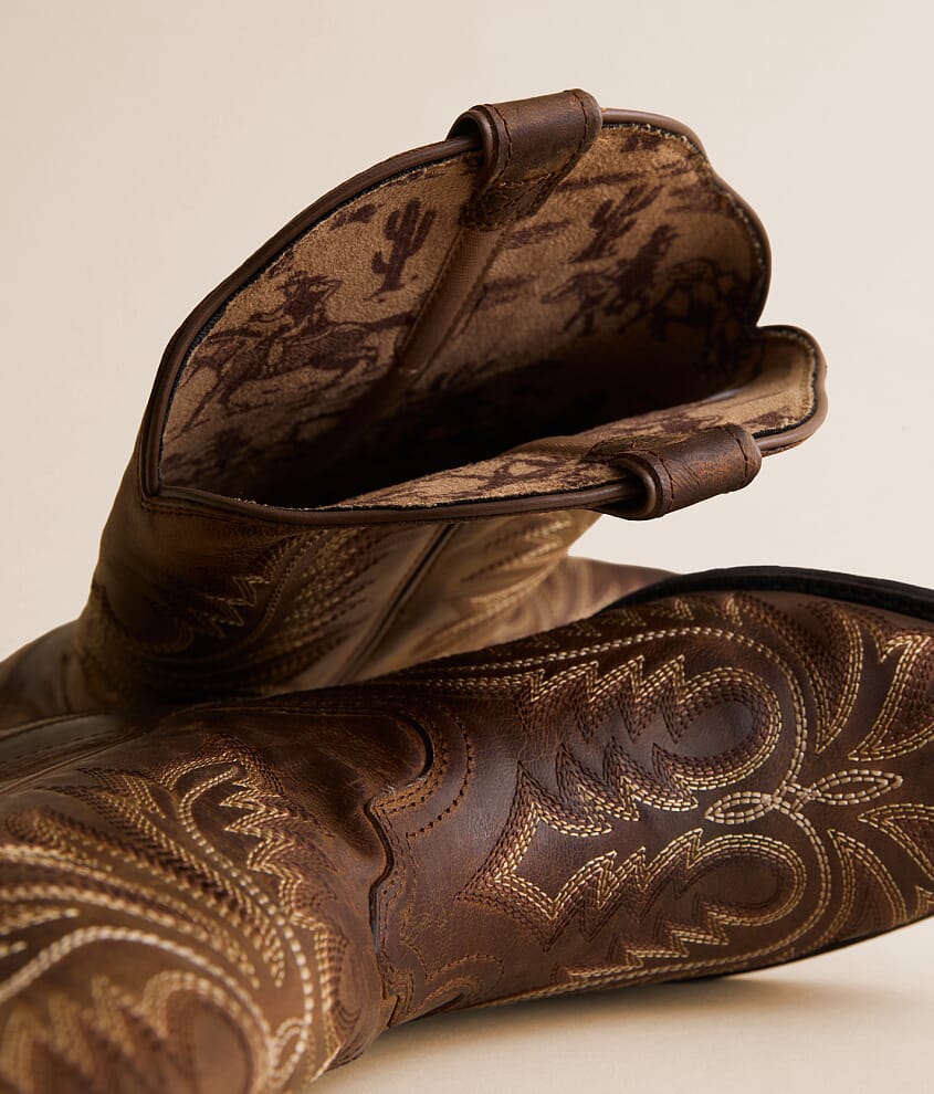 Round Up Collins Leather Western Boot