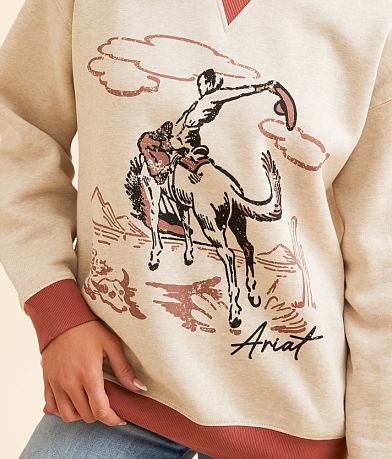 Ariat Roughstock Oversized Pullover misc detail 1 view