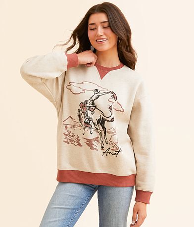 Ariat Roughstock Oversized Pullover full left side view